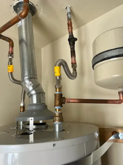 Water heater installation and plumbing repair in Royville